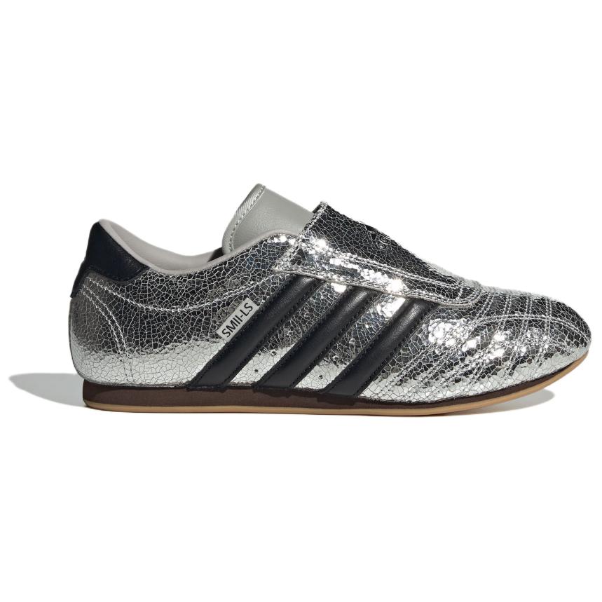 adidas Taekwondo Silver Metallic Black Women's Sneakers JH9664