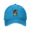 Gothic Vampire Halloween Haunted Mansion Baseball Caps Snapback Washed Denim Hats Casquette Streetwear Baseball Cowboy Hat