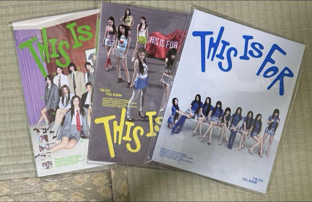 [USED] TWICE this is for album 3 types