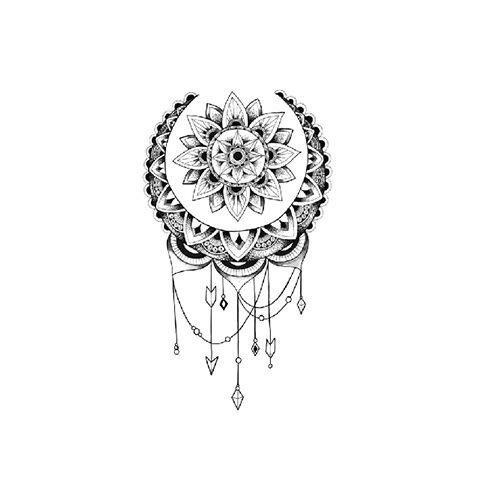 Small Fresh Tattoo Sticker Cute Swallow Fairy Fox Rose Sexy Waterproof Tattoo Sticker Female Suit Sticker