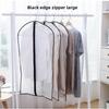 Dress Clear Garment Suit Clothes Coat Cover Protector Waterproof Travel Bag Zip