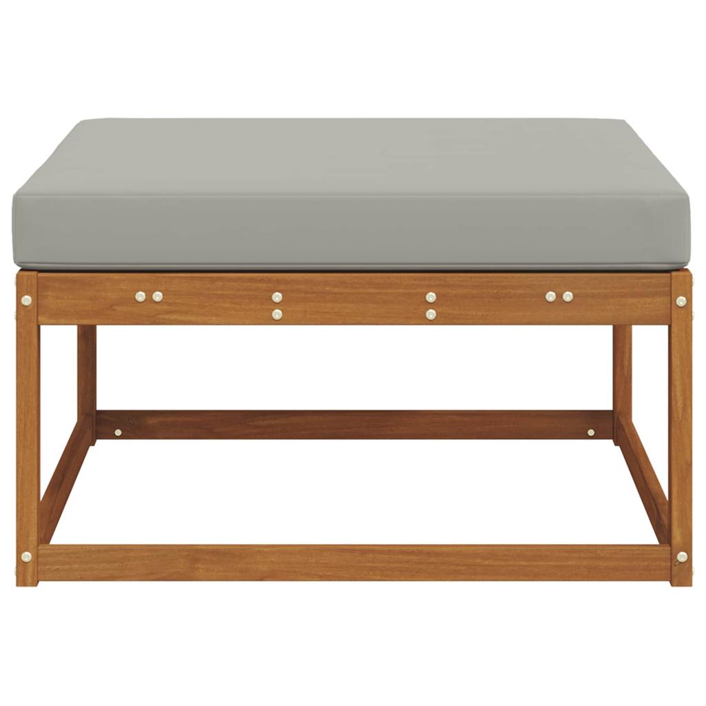 Outdoor Footstool Natural