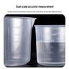 Bingyue 1000ml Plastic Graduated Measuring Beaker with Handle