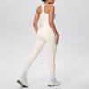Cross-Strap Racerback Yoga Fitness Set with Hip-Lifting Pants