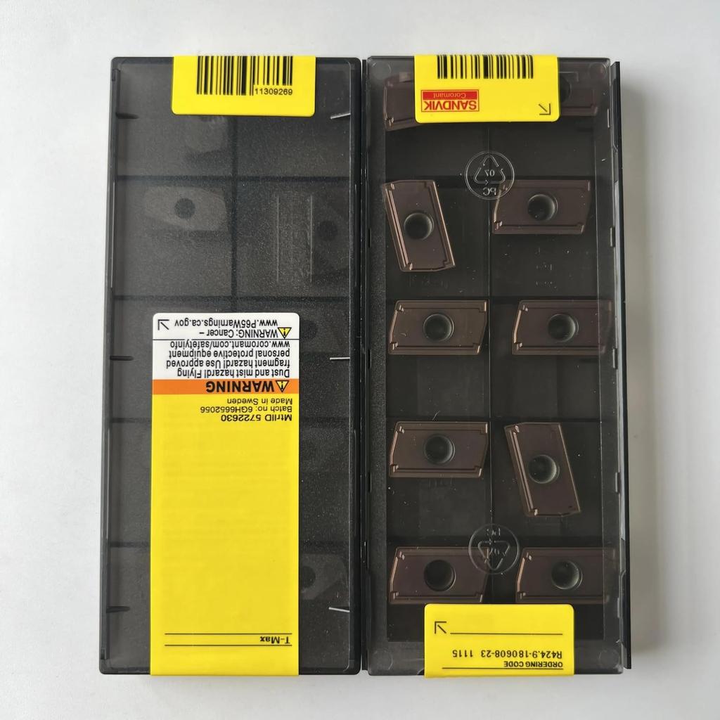 R424.9-180608-23 1115 /CNC CARBIDE tool blade 10 Pcs