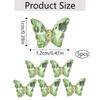 1Bag Butterfly Nail Charms Eye Catching Decorations with Rhinestones DIY Project Clothing Embellishment