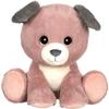 Peluche Puppy Eyes Pets - GIPSY TOYS - Chien Rose Et Gris - 40 CM