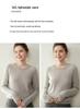 Women's Cashmere Cable Knit Sweater - Loose, Round Neck, Short, Thick for Autumn/Winter