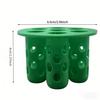 2PC Garden Nursery Pot 7-Hole Garlic Scallion Hydroponic Planters 3D Printed Hydroponic Mold for Flower Vegetable Home Gardening