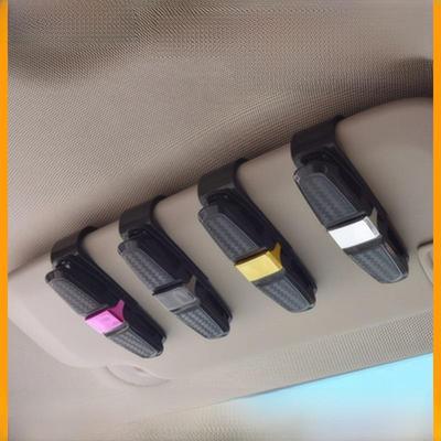 Car Sun Visor Glasses and Ticket Clip - Interior Accessory