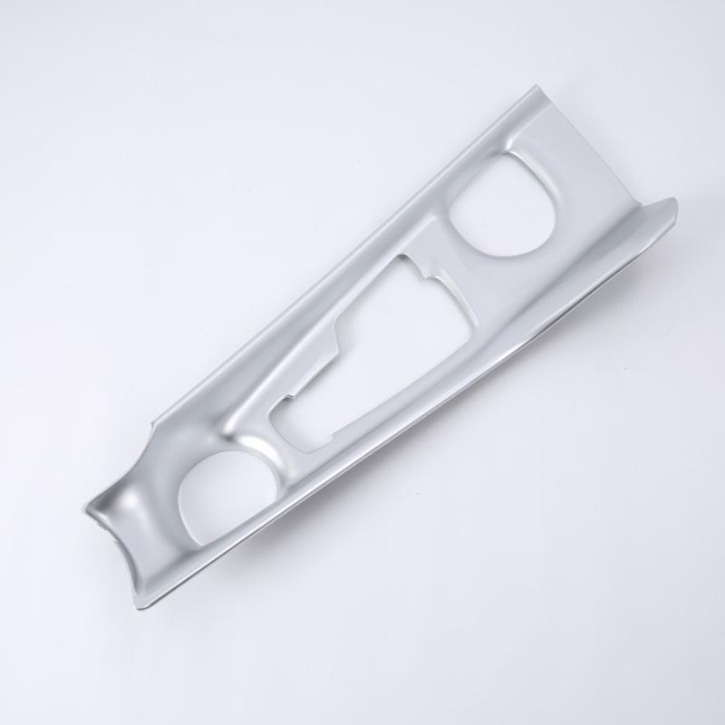 LHD RHD For Toyota C-HR CHR  2016- ABS Carbon Fiber Interior Central Console Gear Shift Panel front water cup holder cover