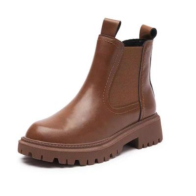 New Fashion Women's Chelsea Boots  Autumn Winter Fashion Women's Ankle Boots Retro Marton Boots Ladies Plus Size 42 43