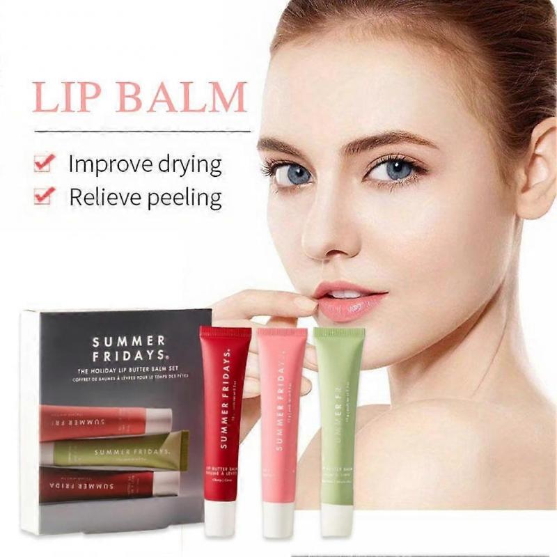 Lip Butter Balm Tinted Moisturizing Sugar Flavor All Day Hydration Natural Color Gloss For Dry Lips
