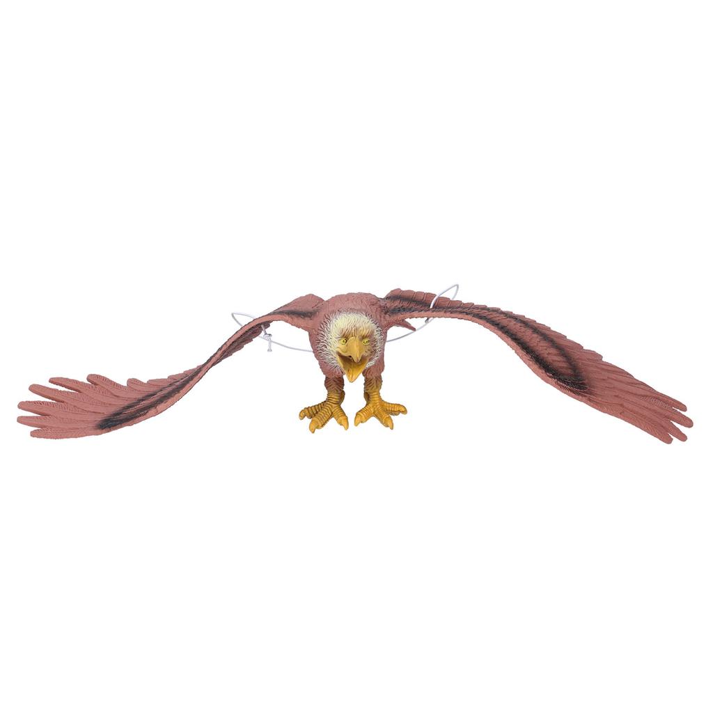 Highly Simulation Eagle Model Ornaments Desktop Decoration Children Educational ToyBrown