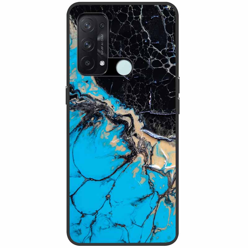 Case for Oppo Reno 5A Cover 3A A54 5G Marble Soft TPU Silicone Phone Covers for Oppo Reno5 A Case Reno3 A Reno5A Bumper Cool