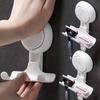 Shower Razor Hooks for Bathroom Kitchen Shower Hooks Suction Cup Hook Powerful Vacuum Suction Hooks Removable and Reusable