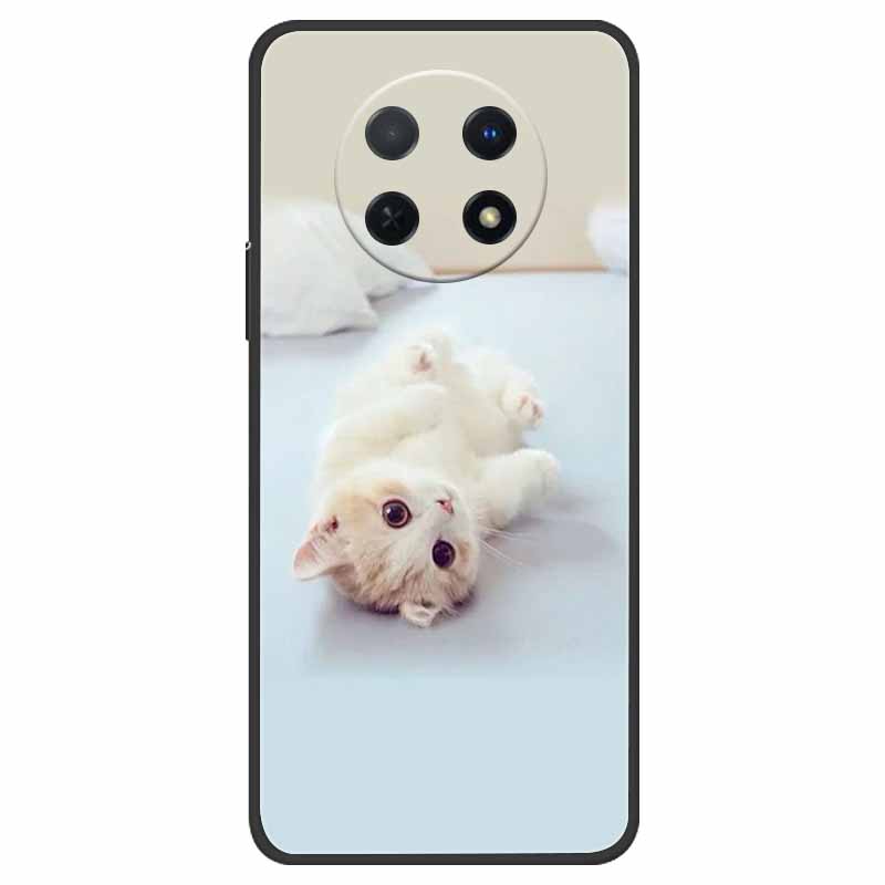 Für Huawei nova Y91 Hülle Weiches TPU Silikon Niedliche Katzen Abdeckung für Huawei Nova Y 91 STG-LX1 Handyhüllen NovaY91 Coole Fundas Coques