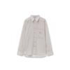[wooyoungmi] Pink Stripe Oversized Shirt W261SH14842P