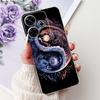 Clear Casing For Xiaomi Poco M6 Plus Cover For Xiaomi Poco M6 4G Case Luxury Butterfly Love Fashion Flowers Cool Lion Painted