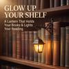 Library Lantern 1PCS Vintage LED Bookshelf Light Mini Decorative Street Lamp Style Warm Nightlight for Reading Nook  Book Nook Decor Gift