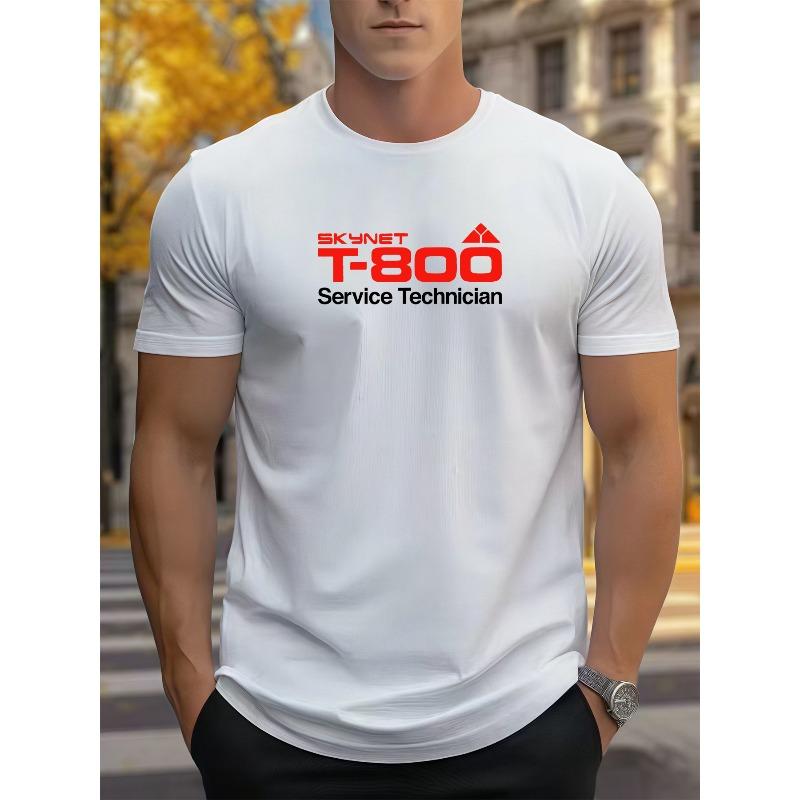 

Мужская повседневная летняя футболка - Большой размер, дышащая вязаная ткань, короткий рукав, круглый вырез. Подходит для повседневной носки, офиса и выходных. XL белый