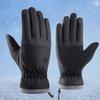 Anti-Slip Full Finger Gloves Warm Riding Protective Mittens Unisex Cold-proof Gloves  Outdoor