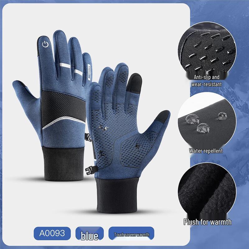 DUTRIEUX Unisex Water-Repellent Touchscreen Winter Gloves