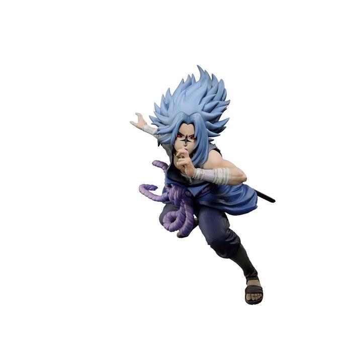 Banpresto Naruto Shippuden Uchiha Sasuke Bandai Spirits Coliseum Figure 4.3 inches