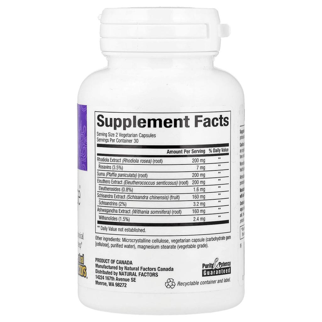 Womensense, Adrenasense, Adrenal Formula, 60 Veggie Caps