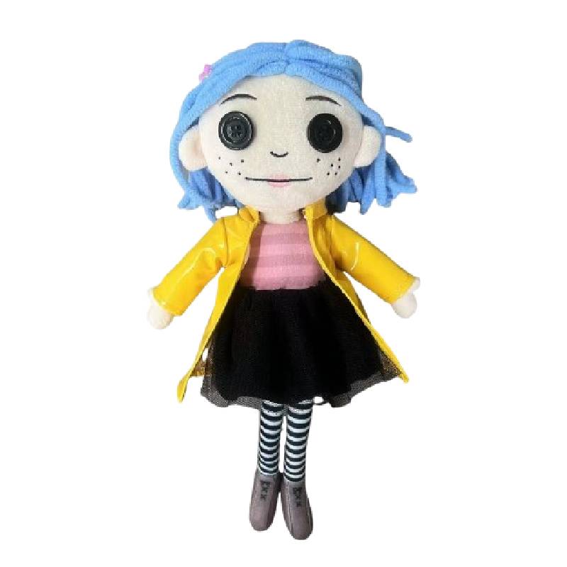 The Coraline Secret Door Plush Toy Cartoon Doll  Decoration Children Anime