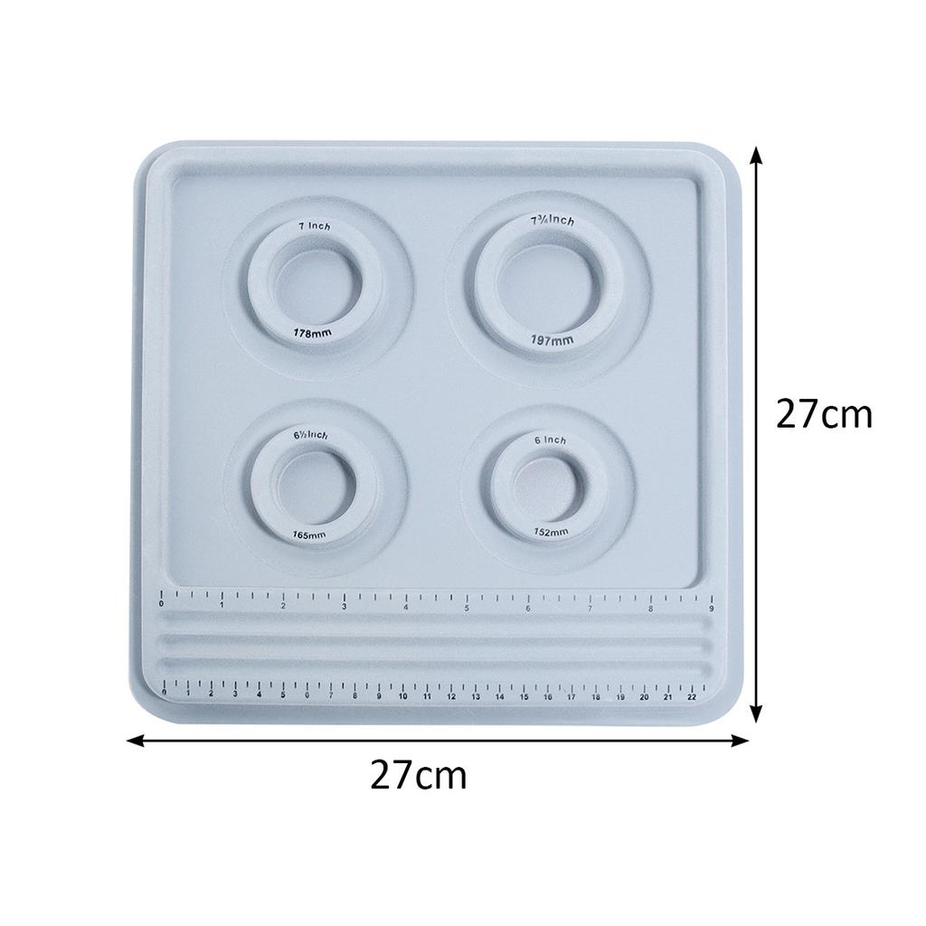 Portable Bead Board For Bracelet Necklace Tray Beading Accessories Measuring Tools Crafts For Jewelry Making DIY PP Beading Tool