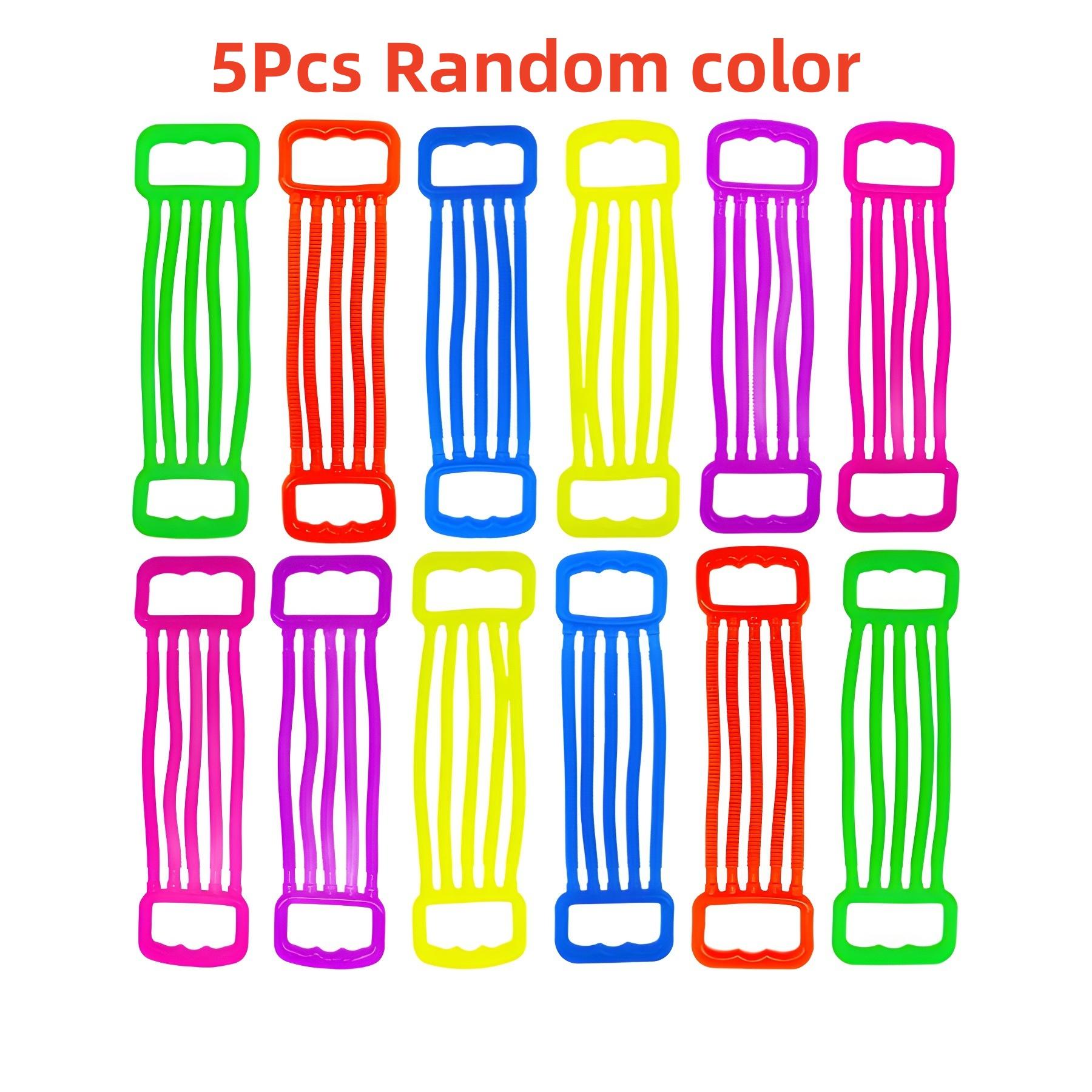 

5 шт. Эластичные нити Игрушки-непоседы Тренировка силы рук Снятие стресса Сенсорная игрушка Тревожность Аутизм Эластичная нить для детей