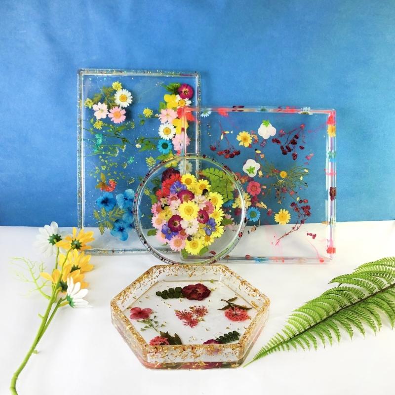 Formă versatilă din silicon pentru realizarea tăvilor de organizare de birou Matră pentru realizarea unei tăvi de depozitare dreptunghiulare multifuncționale