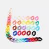 17x23mm Solid Color Acrylic Open Link Chain for Bags, Earrings, and Keychains