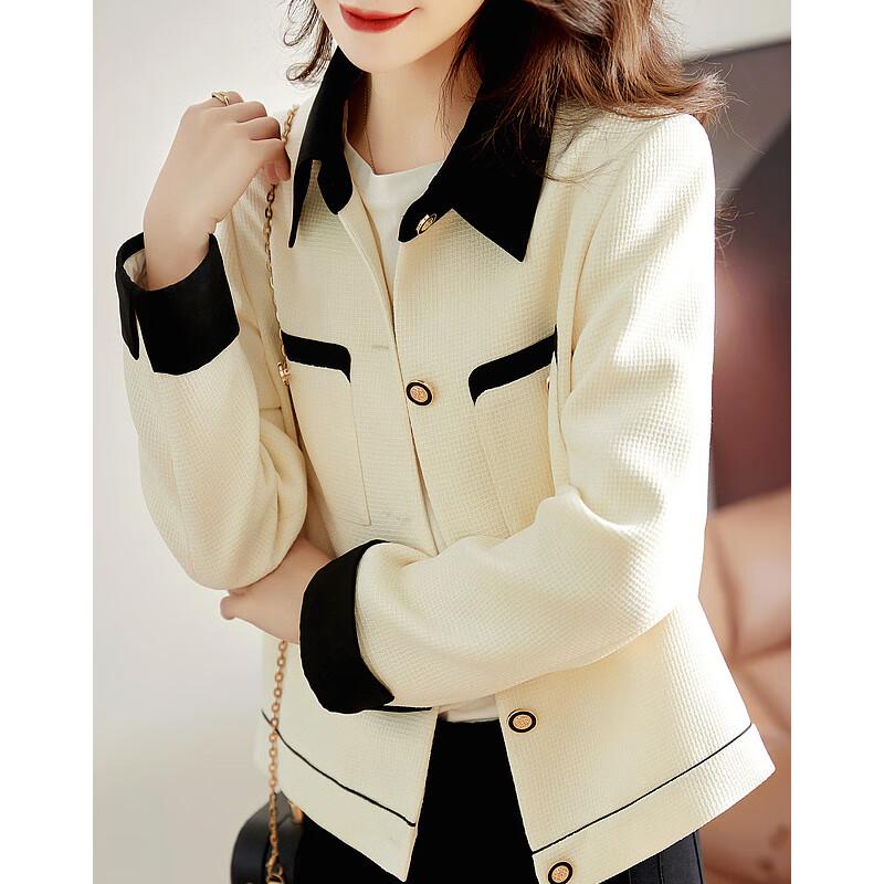 

Si Shui Nian Hua Women s Elegant Bomber Jacket XL