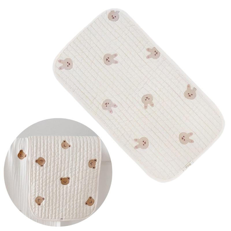 Baby Pillow Newborns Flat Pillows Toddlers Sleeping Pillowcase Cover Headrest Support Cushion for Infant Bed Strollers