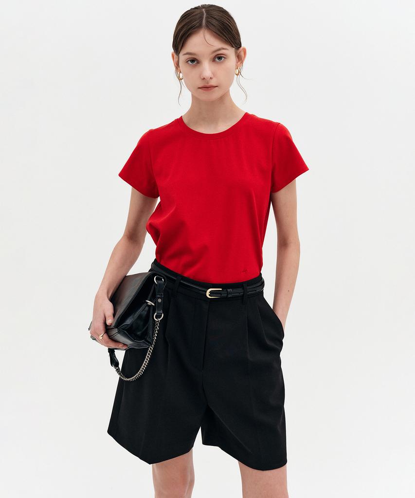 Lugkaeseuteu Paulette Basic T-Shirt / Paulette Basic T-Shirt_6Colors