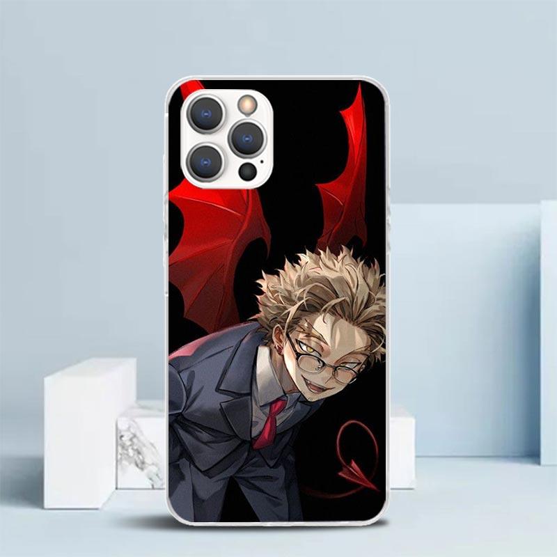 Hawks MHA My Hero A-Academy Handyhülle Für IPhone 16 17 Air 16E 15 14 Plus 13 Mini 12 11 Pro Max 7 8 + SE 2020 Weiche TPU Rückseite Abdeckung
