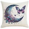 Fantasy and Mysterious Moon Printed Sofa Pillow Living Room Decorative Seat Cushion Pillow