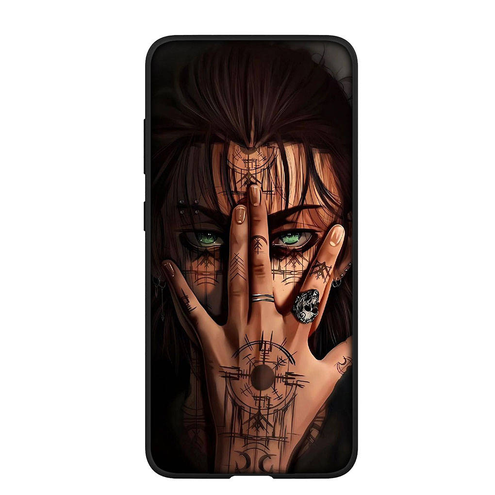 Phone Case for Samsung Galaxy S25 S24 S23 iPhone 16 15 Xiaomi Redmi Note 14 13 12 16E X 11 Pro Max OPPO Moto Huawei Poster Levi Attack On Titan Cover