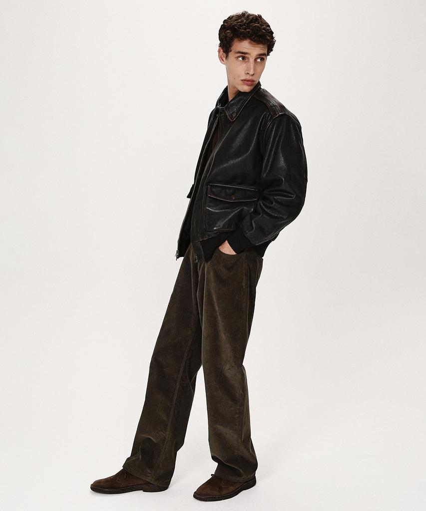 SHIRTER 5P Corduroy Pants (Brown)