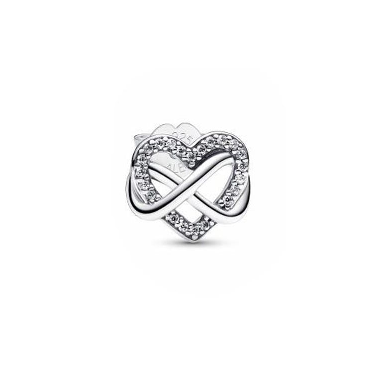 Pandora 925 Sterling Silver Stud Earrings Women's 292667C01