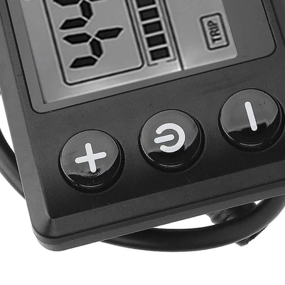 Large Screen Electric Bike LCD Display 24V 36V 48V Electric Bicycle LCD Display Electric Bicycle