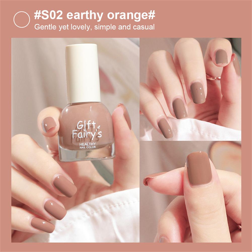 Water-Based Peelable Nail Polish No-Bake Nail Polish Nude Long Lasting Colorfast Nail Polish