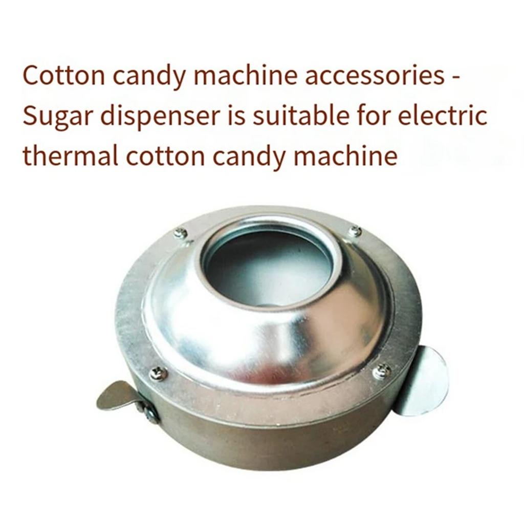 Stainless Steel Cotton Sugar Machine Accessory Set Efficient Sugar Head and Cotton Sugar Spinner for Making Cotton Sugar
