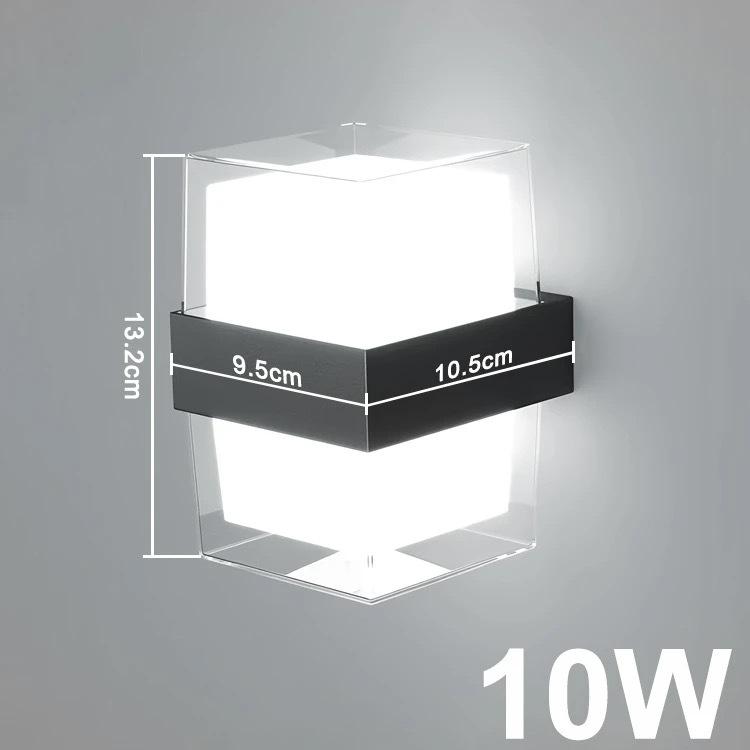 Waterproof LED Outdoor Wall Light for Hotel, Stairwell, Villa, Balcony, Garden, or Corridor.