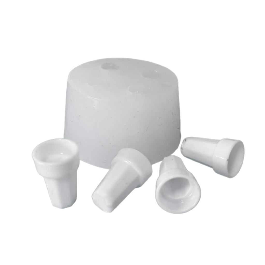 Miniature Candy Toy Moulds DIY Craft Molds Small Dinnerware Shape Moulds Realistic Candy Food Molds for DIY Hand-Making