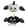 KX4B Halloween Pumpkin Pillow Stuffed Doll Pillow Cushion Seasonal Accent For Party Living Space Celebration