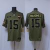 Olive Green NFL Football Jersey Fan Apparel Men Women Sports Team Support Casual Wear