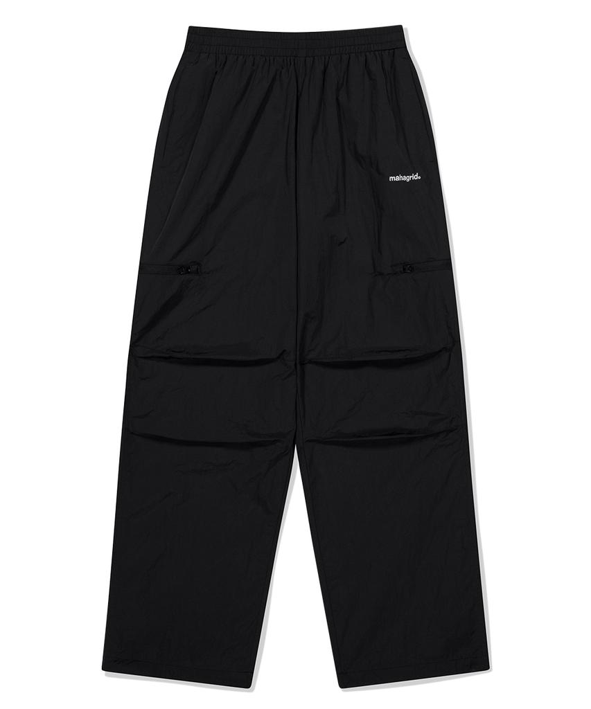 MAHAGRID Basic Logo Nylon Pant Black(Mg2Efmsc01A)
